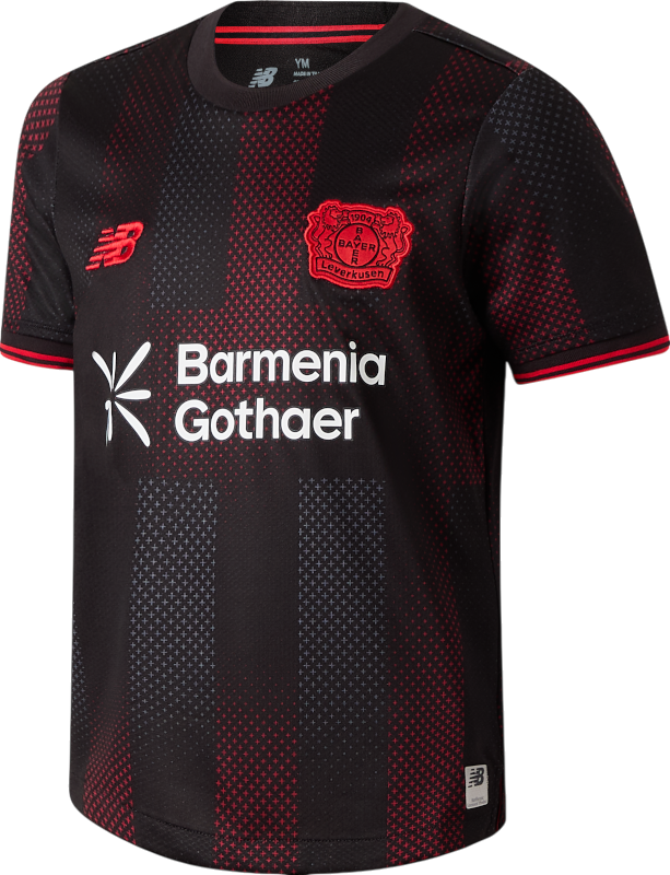 Dres New Balance Bayer 04 Leverkusen Home Jersey 2025/26 Jr Crna | jt230541-hme, 0