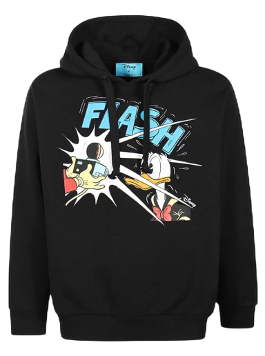 Dukserice Gucci Disney x Donald Duck x Hoodie Crna | 623244 XJDAI 1043