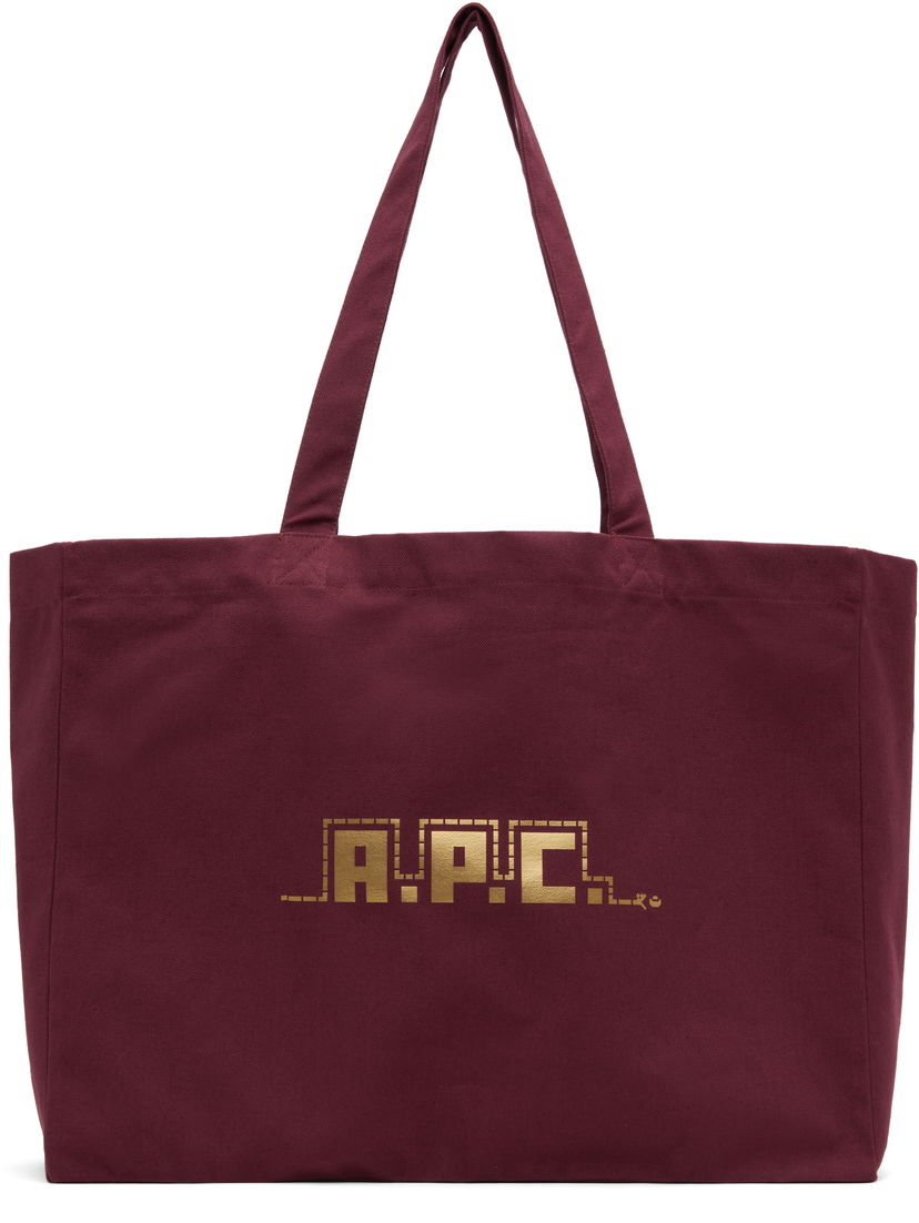 Tote bag A.P.C. Lunar New Year 2025 Diane Shopping Tote Bag Tamnocrvena | COHHN-M61999