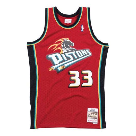 Dres Mitchell & Ness Mitchell & Ness NBA Swingman Jersey Pistons Grant Hill Crvena | SMJYAC18057-DPISCAR99GHI