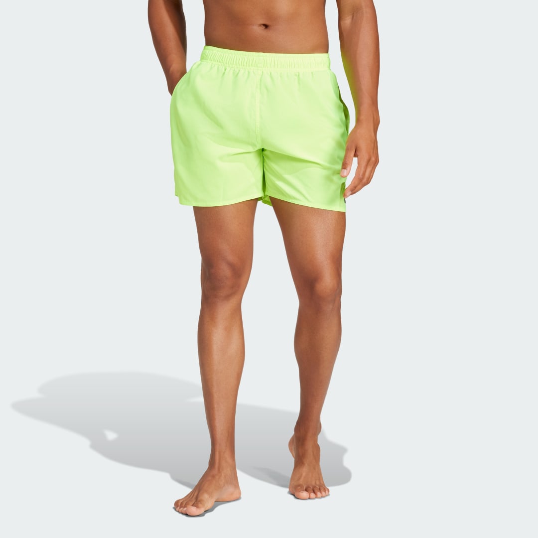 Kupaći kostimi adidas Performance Solid CLX Short Length Swim Shorts Žuta | JL5560, 0