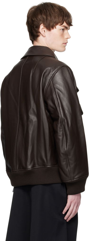 Bomber jakna Simone Rocha Simone Rocha Oversized Multi-Pocket Aviator Jacket Smeđa | 6130 0456, 2