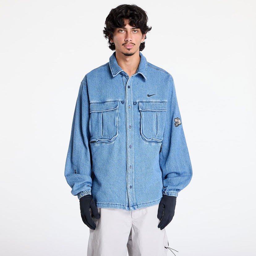 Košulja Nike Shirt Button-Down Top Plava | FZ3260-486