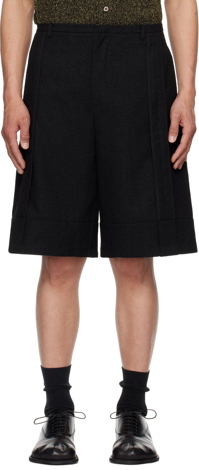 Kratke hlače ADER ERROR ADER error Vasto Product. 94 Shorts Crna | BO01SSBT0210BK