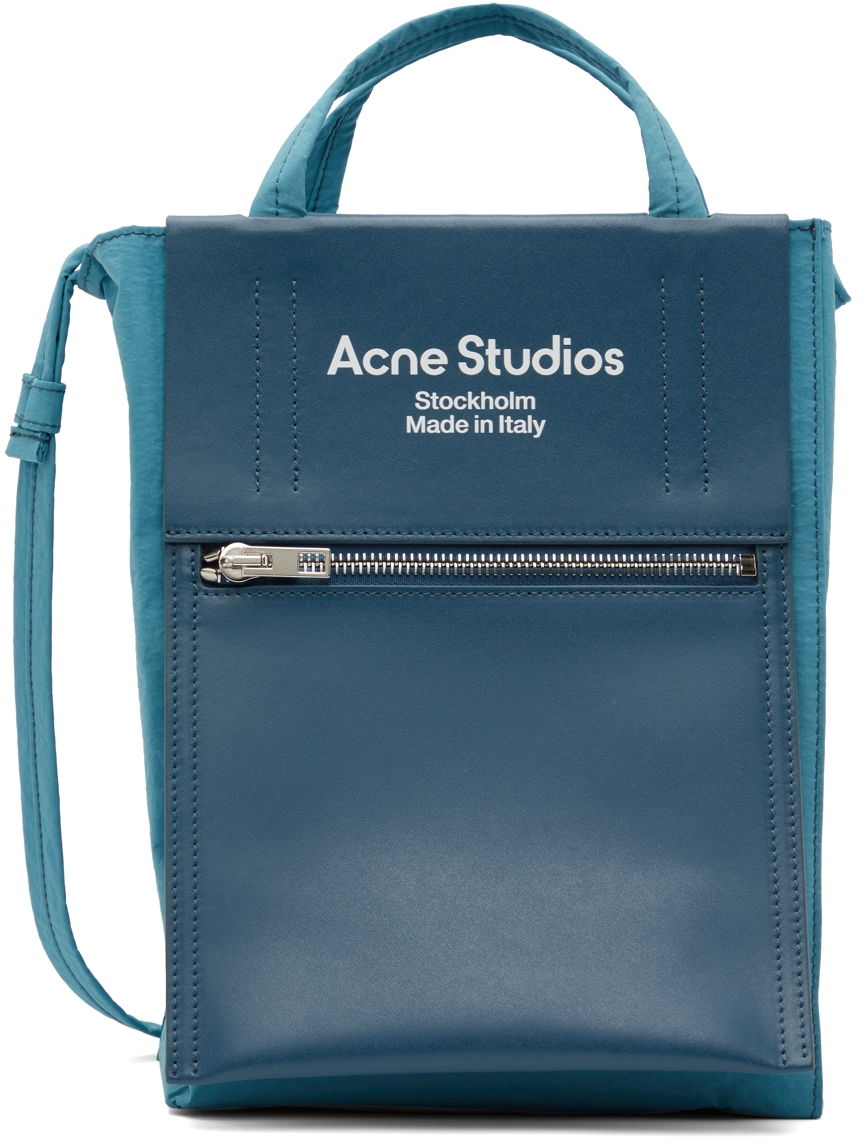 Tote bag Acne Studios Papery Nylon Tote Bag Plava | C10145-, 0