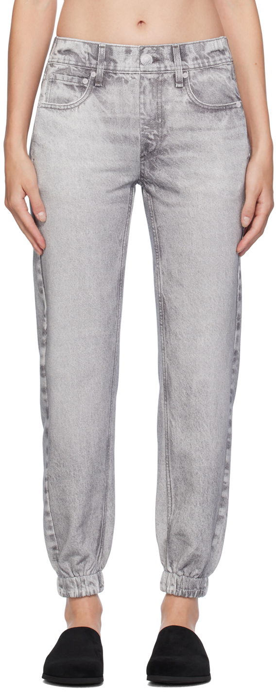 Jeans rag & bone Miramar Jogger Lounge Pants Siva | WCW24F70008200
