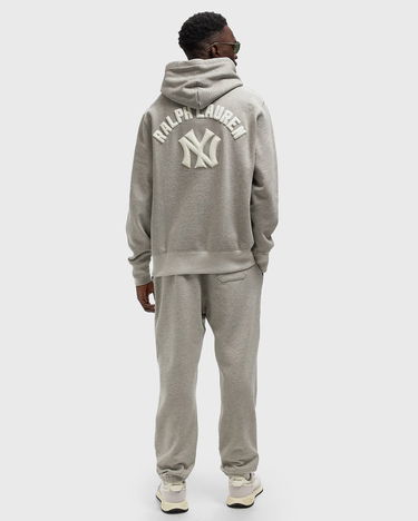 Dukserice Polo by Ralph Lauren Long Sleeve Hooded Sweatshirt with Waffle-Lined Hood and Kangaroo Pocket Siva | 710982812001, 2