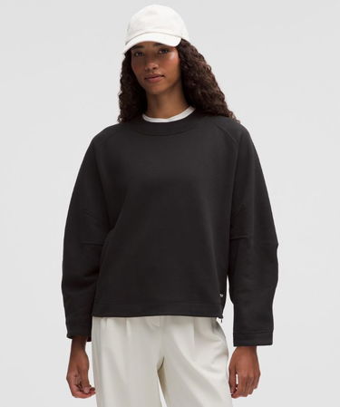 Džemper lululemon Loungeful Crew Neck Sweatshirt Crna | prod20005371, 0
