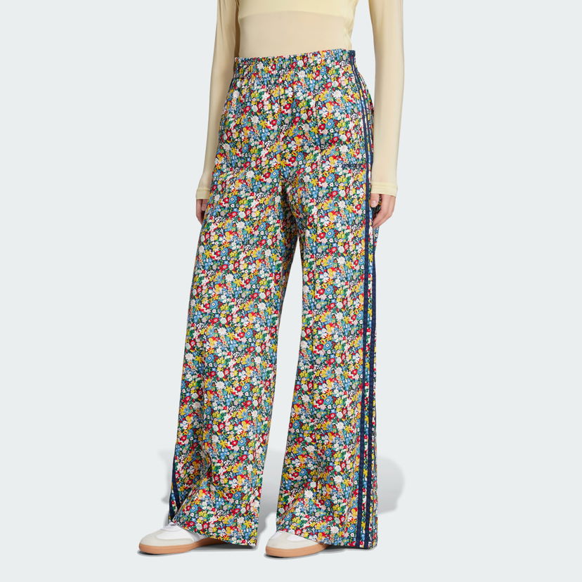 Hlače adidas Originals Originals x Liberty London Wide Leg Pants Višebojno | JC7787
