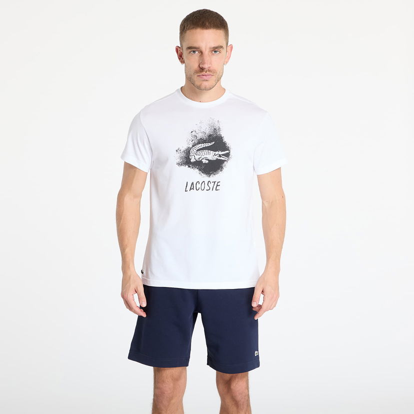 Majica kratkih rukava Lacoste LACOSTE Men's Technical T-Shirt Bijela | TH8917 001