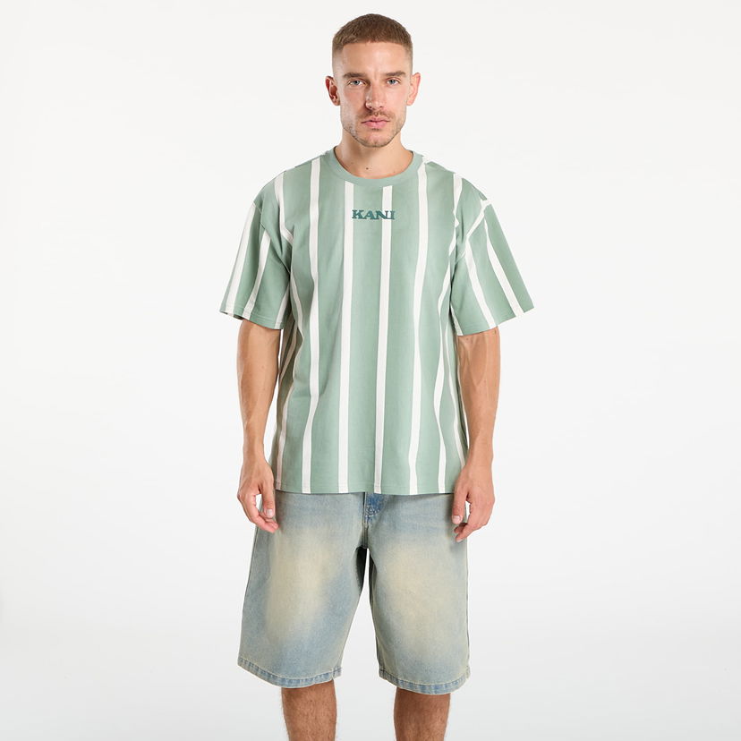 Majica kratkih rukava Karl Kani Karl Kani Retro Gradient Stripes Tee Zelena | PD00005338