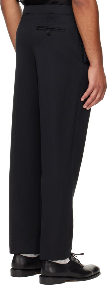 Hlače Simone Rocha Simone Rocha Bow Waist Straight Leg Trousers Crna | 4170 1217, 2