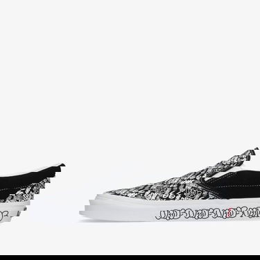 Tenisice i cipele Vans Classic Slip-On "Graffiti/Black/White" Crna | VN0A5AO8Y281, 2