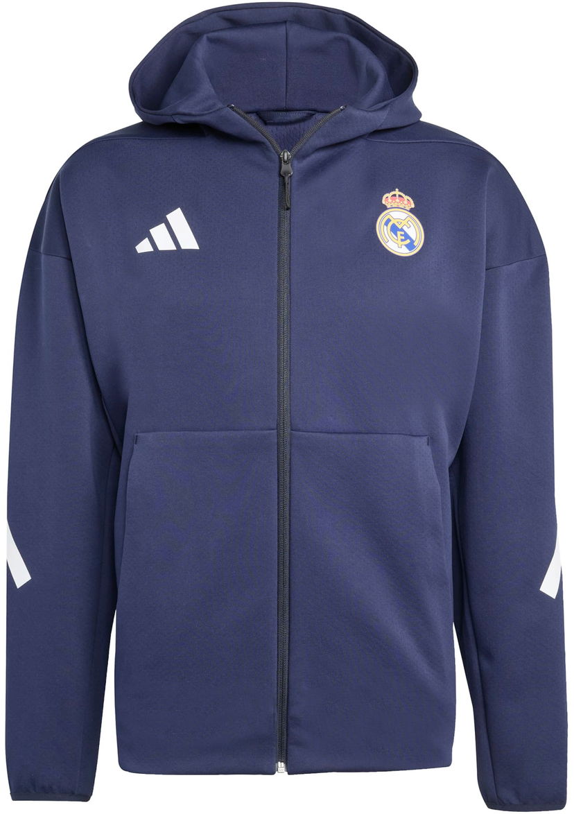 Jakna adidas Originals Real Madrid Anthem Jacket Tamnoplava | kc3739