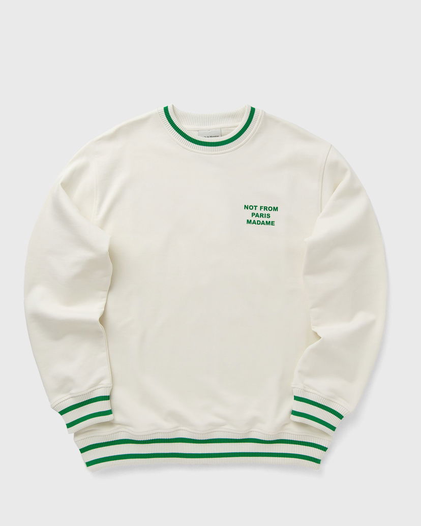 Džemper Drôle de Monsieur Drole de Monsieur Le Sport Slogan Sweatshirt Bijela | F-SW140-CO127-CM