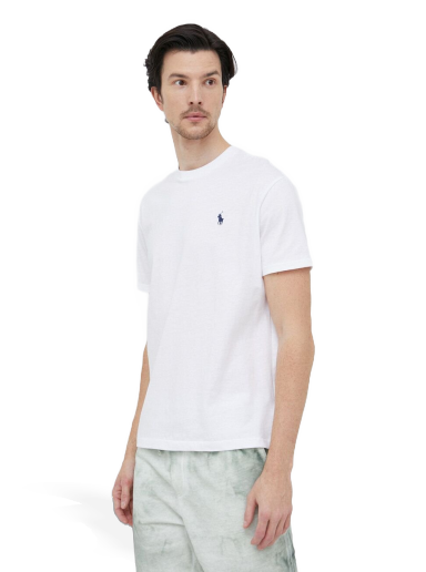 Majica kratkih rukava Polo by Ralph Lauren Classic Fit Cotton T-Shirt Bijela | 710707087