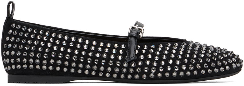 Tenisice i cipele JW Anderson Suede Ballerina Flats Crna | ANW43052A 20090, 0