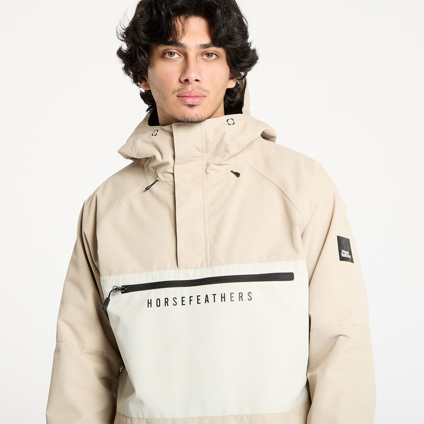 Vjetrovka Horsefeathers Horsefeathers Donnie Anorak Jacket Bež | OM319B