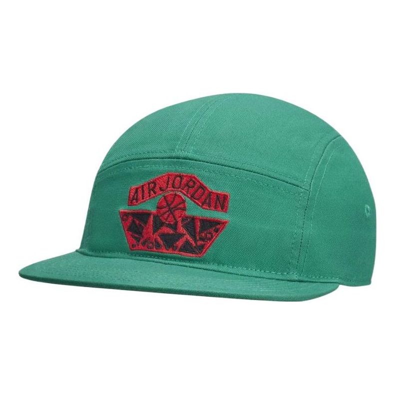 Kapa Jordan Nina Chanel Abney Wings Logo 5-Panel Cap Zelena | DR7670-365