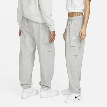 Trenirka Nike Sportswear Club Fleece Mid Rise Oversized Cargo Tracksuit Bottoms Siva | DQ5196-063, 1