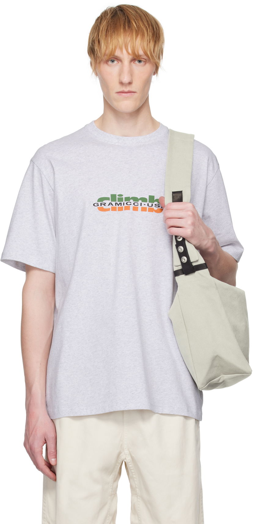 Majica kratkih rukava GRAMICCI Gramicci Climb T-Shirt Siva | G5SU-T163