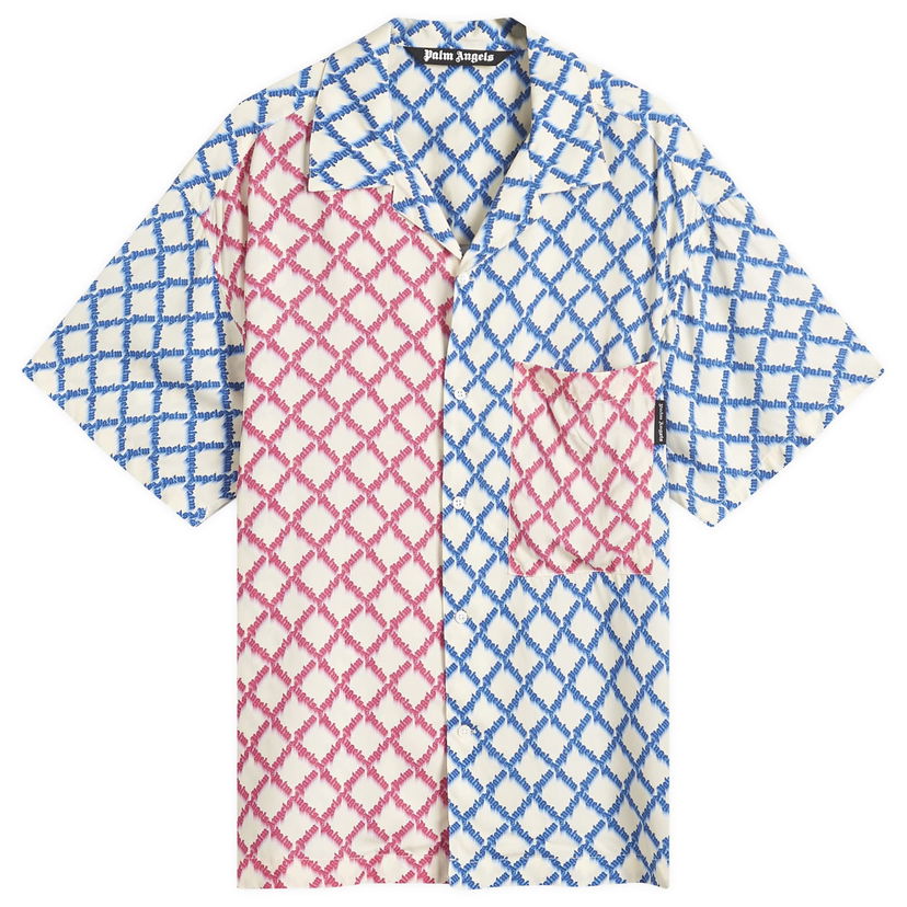 Košulja Palm Angels Palm Angels Net Logo Vacation Shirt, Size IT 48 Višebojno | PMGG00AS25FAB0010B84