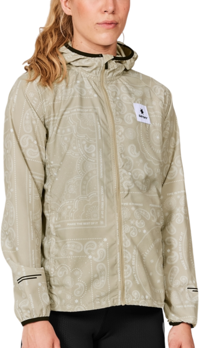 Vjetrovka Saysky Saysky Paisley Pace Hooded Jacket Bež | mwrja02c1021, 0