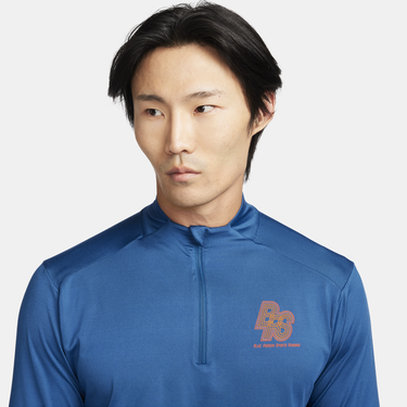 Dukserice Nike Mikina M NK RUN ENERGY ELEMENT HZ Plava | fn3299-476, 3