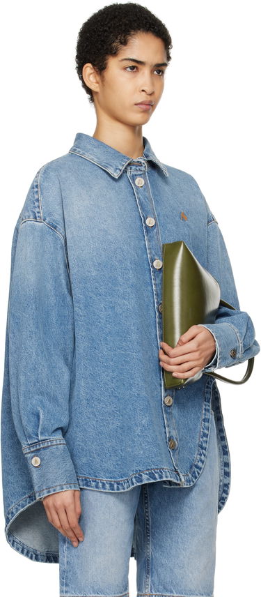 Košulja The Attico Attico Diana Denim Shirt Plava | 250WCB00068 DDD085AA, 1