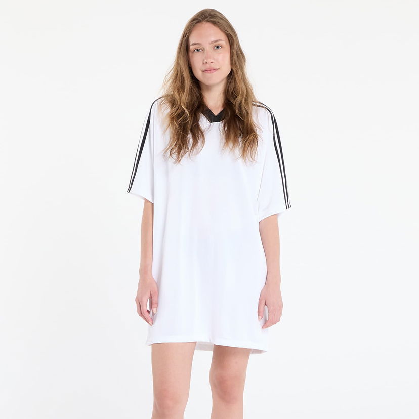 Haljina adidas Originals Adicolor Football Oversize Dress Bijela | KB8153