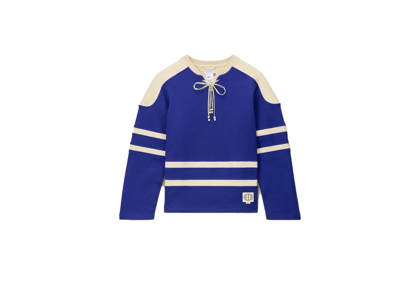 Jakna Nike x Bode Lacing Knit Deep Royal Blue & Ecru (SS24) - US S Tamnoplava | FJ0217-455