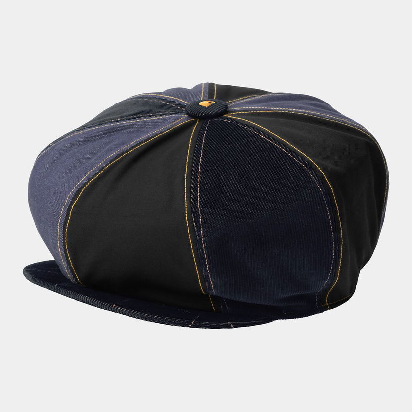 Kapa Carhartt WIP Nicholas Daley ND Ocean Cavern Paneled Mixed Fabric Baker Boy Cap Višebojno | I034906_2