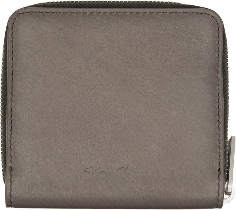 Novčanik Rick Owens Rick Owens Concordians Zipped Wallet Siva | RA02E0716 LCA