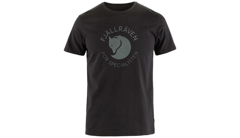 Majica kratkih rukava FJÄLLRÄVEN Fox T-Shirt Crna | F87052-550