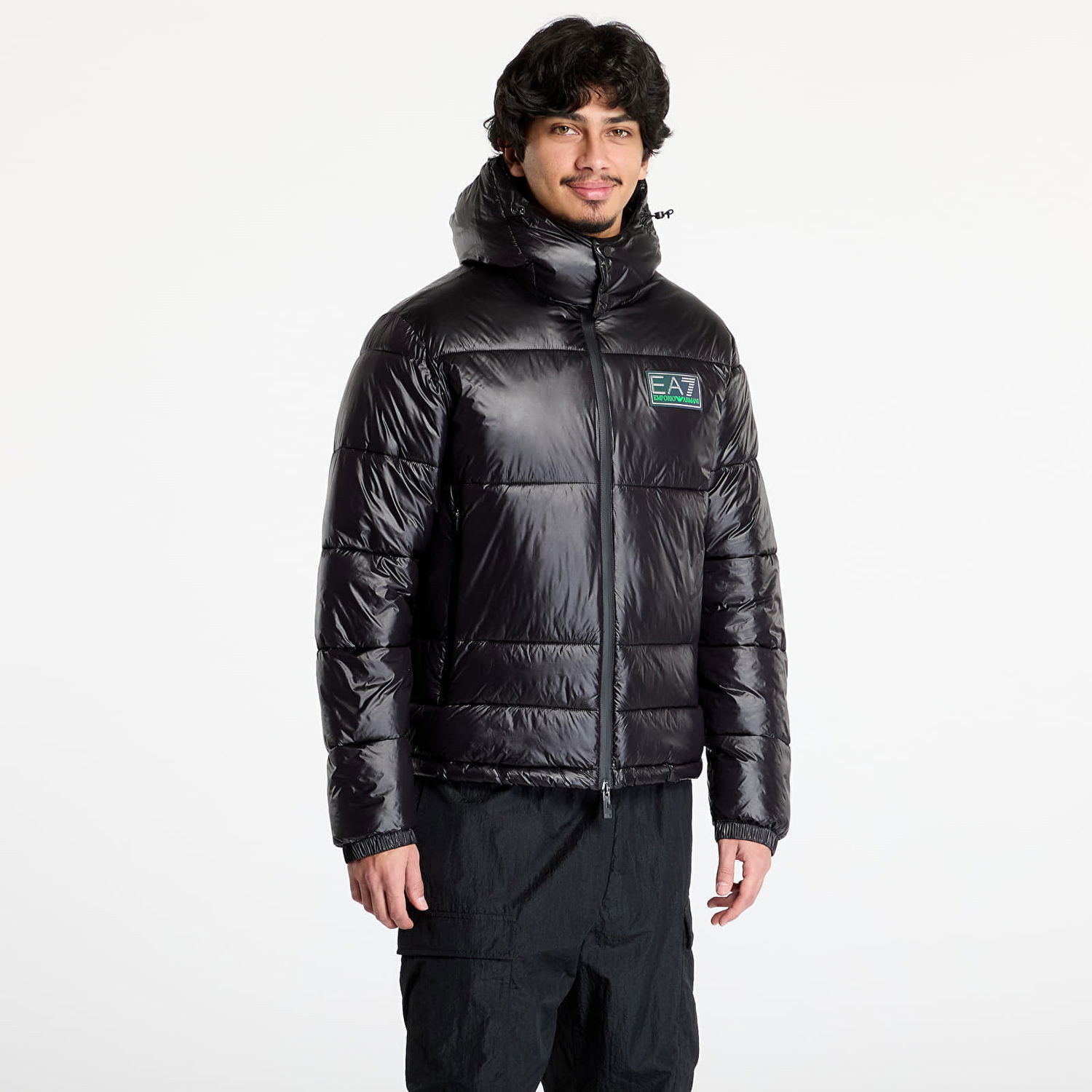 Pernata jakna Emporio Armani Black Bomber Jacket Crna | 6DPB71PN2MZ1200, 0