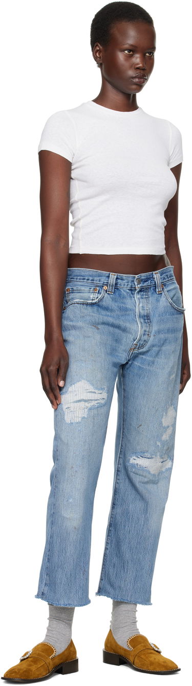 Majica kratkih rukava RE/DONE Re/Done 90s Baby T-Shirt Crna | 024R-2W9BT, 3