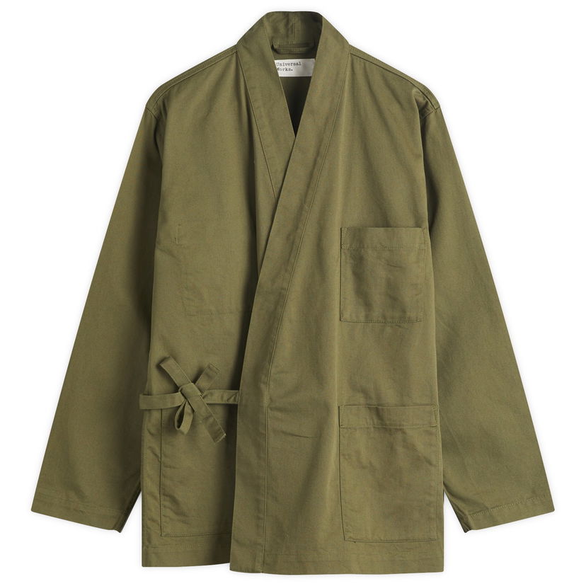 Jakna Universal Works Kyoto Work Jacket, Size Large Zelena | 00115-LOV