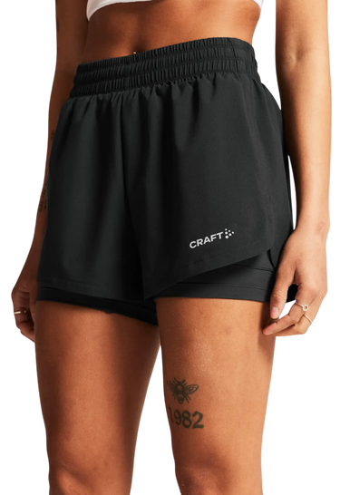 Kratke hlače Craft Adv Essence 2in1 Shorts Crna | 1915946-999000, 0
