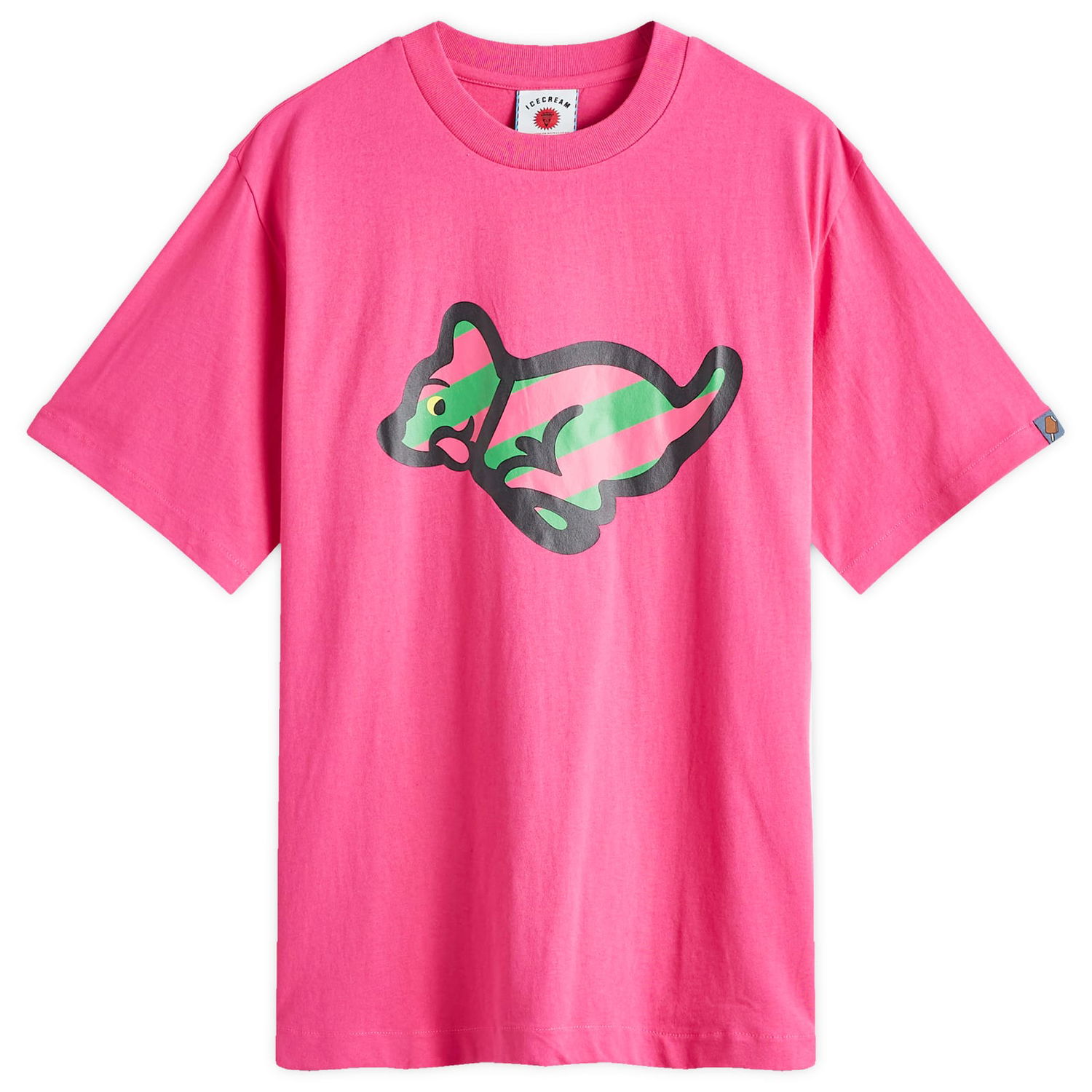 Majica kratkih rukava BBC IceCream ICECREAM Running Dog Graphic Tee, Size Large Ružičasta | IC24459-PNK, 1