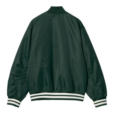 Bomber jakna Carhartt WIP Carhartt WIP Flaming Ducks Bomber Jacket Zelena | I034510_9, 1
