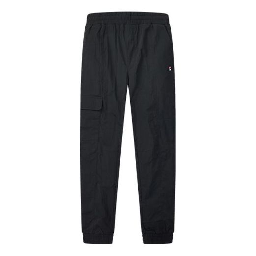Cargo hlače FILA Woven Sports Pants Crna | F11M028823F-NV