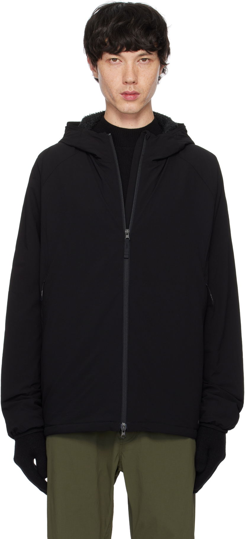 Parka Snow Peak Breathable Insulated Jacket Crna | JK-24AU005