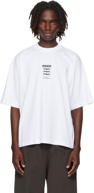 Majica kratkih rukava VETEMENTS Vetements Bats Logo Regular T-Shirt Bijela | UH76TR650W, 0