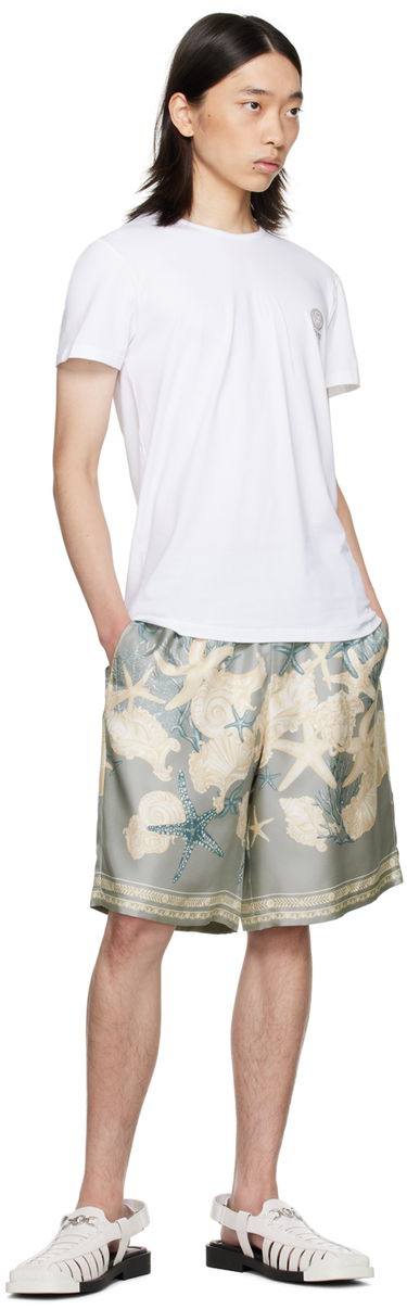 Majica kratkih rukava Versace Medusa T-Shirt Bijela | AU10193_1A10011, 3