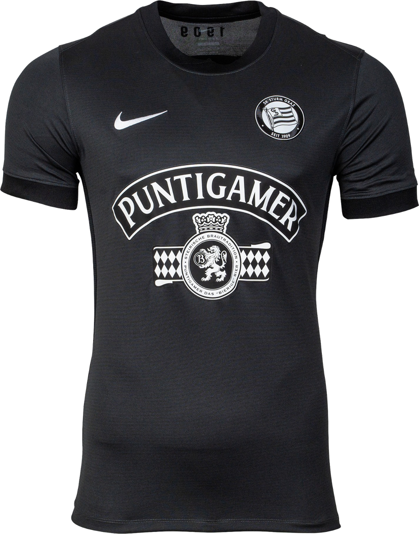Dres Nike Nike SK Sturm Graz Home Jersey 2025/26 Crna | stgfz9327-010