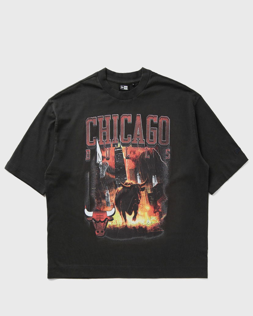 Majica kratkih rukava New Era Chicago Bulls Graphic T-Shirt Crna | 60684355