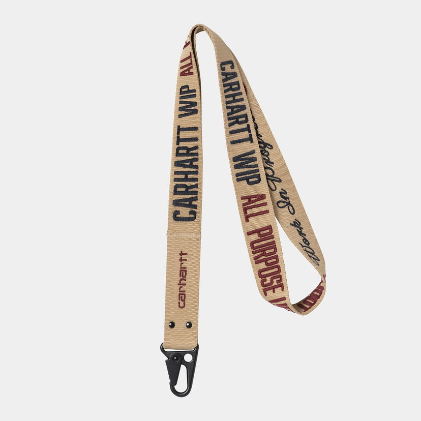 Privjesci za ključeve Carhartt WIP Carhartt WIP Arcan Lanyard Bež | I035261_1