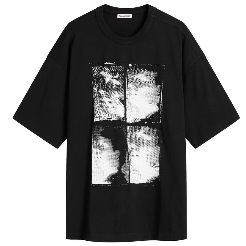 Majica kratkih rukava YMC YMC Triple Faces T-Shirt, Size Small Crna | P6ZAD-01