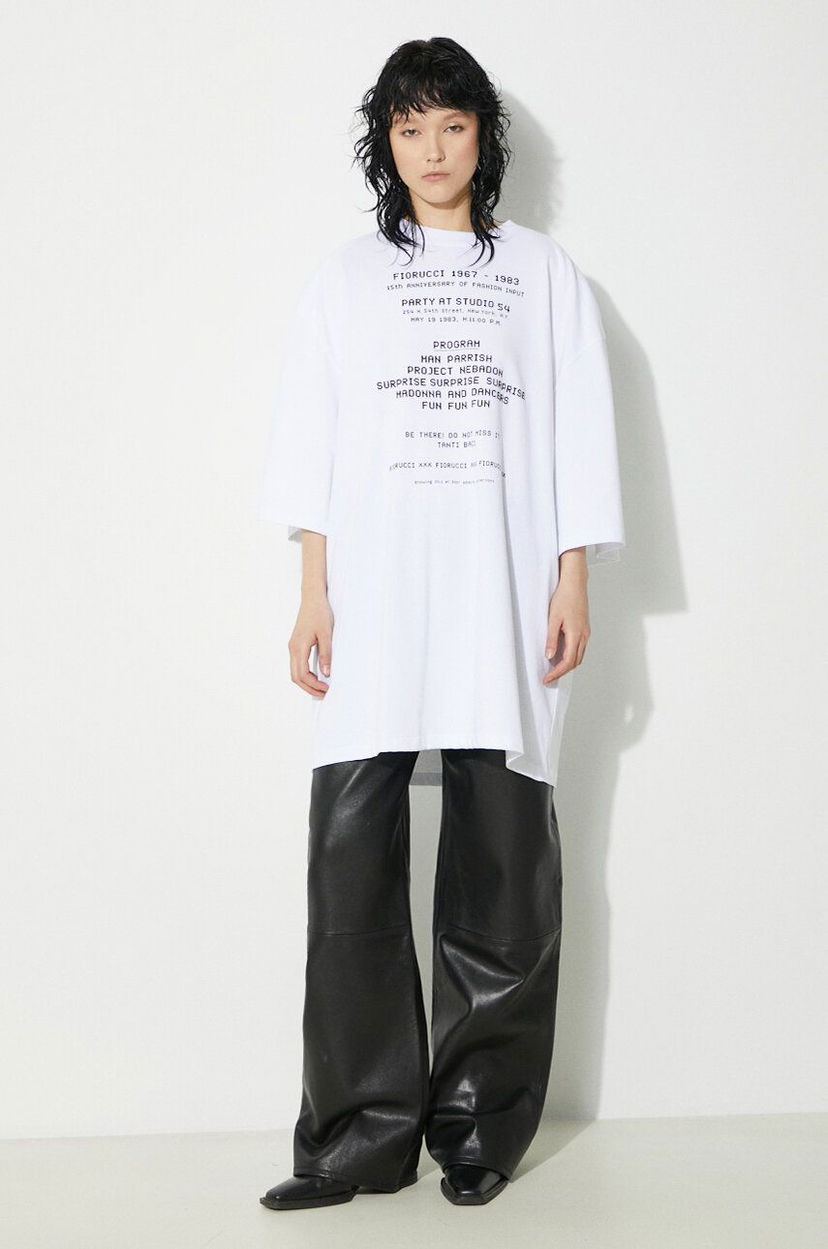Majica kratkih rukava Fiorucci Fiorucci Invitation Print T-Shirt Bijela | U01FPTSH107CJ01WH01