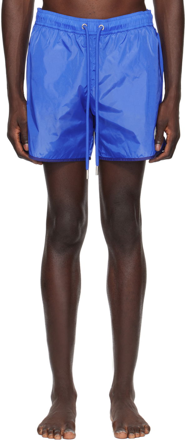 Kupaći kostimi Moncler Patch Swim Shorts Plava | J10912C0000853326